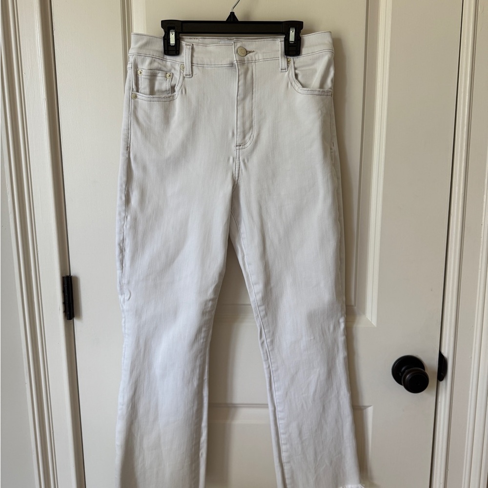Pistola Women's Straight Leg Jeans in White